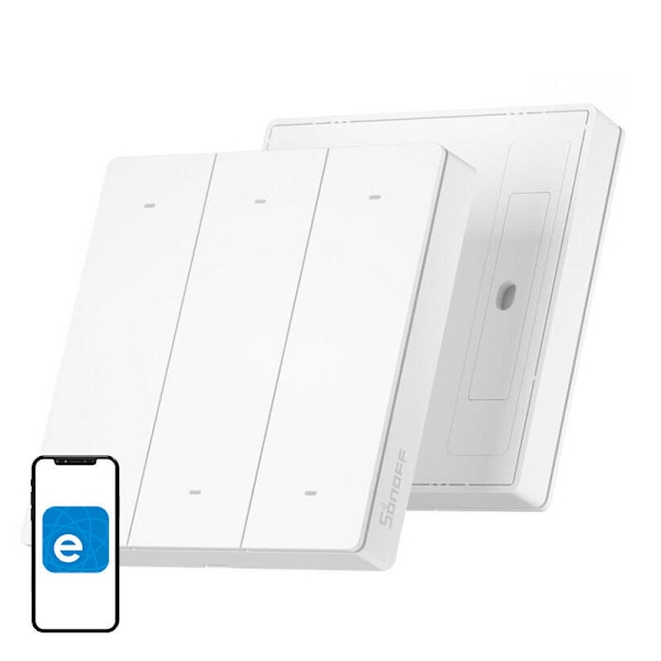 Smart Scene Wall Switch Sonoff R5 (vit) eWeLink