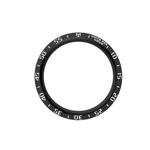 Stilfuld Sort & Hvid Bezel til Samsung Galaxy Watch5 Pro