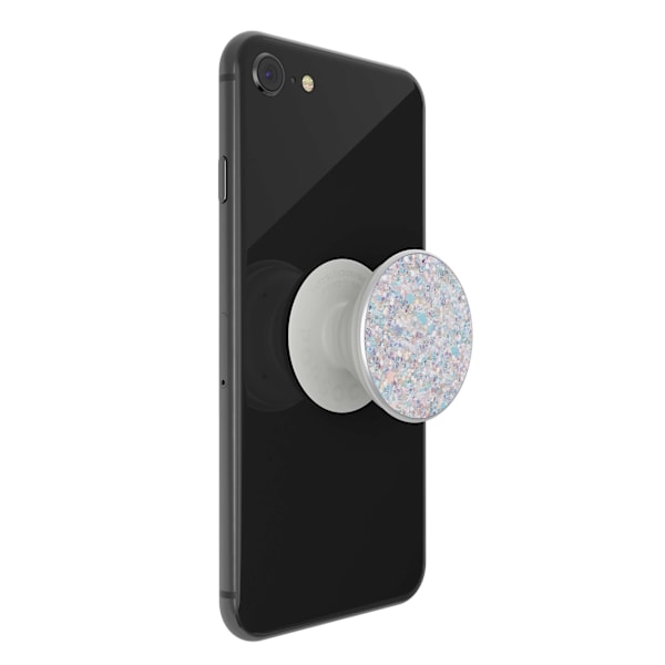 POPSOCKETS Sparkle Snow White Avtagbart Grip med Ställfunktion Premium