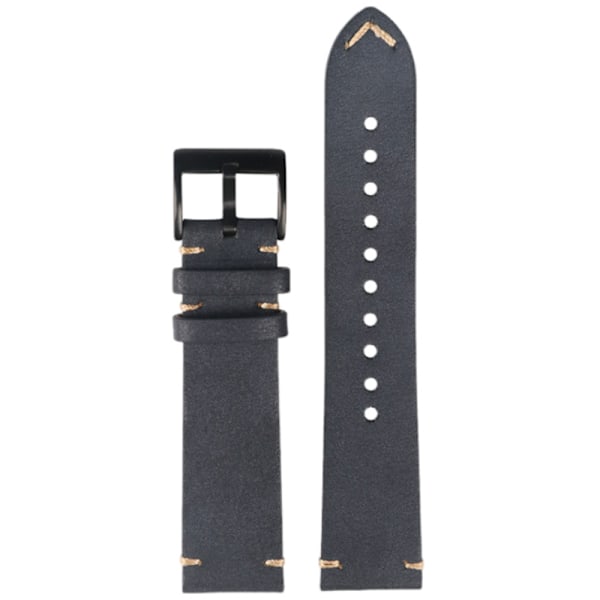 Aito nahkaranneke Huawei GT4 Prolle, GT3:lle, GT2:lle, GT3 Prolle - 20MM Musta