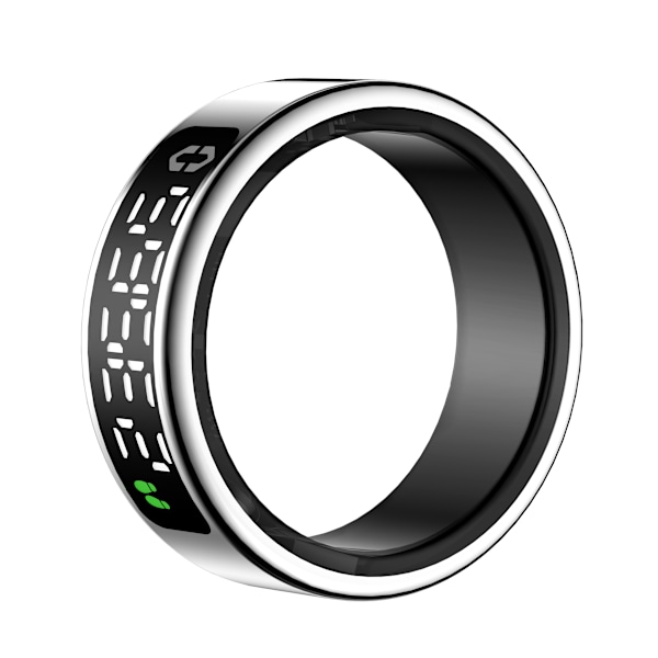 Smart ring med hälsoövervakningsfunktion Silver 8 Silver 8