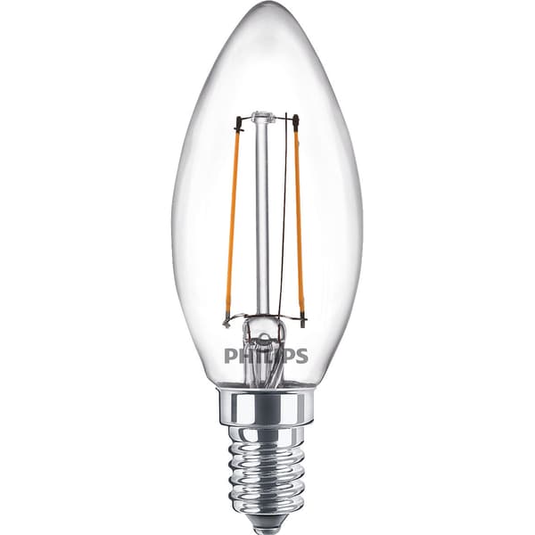2 kpl LED E14 Crown 2W (25W) Kirkas 250lm