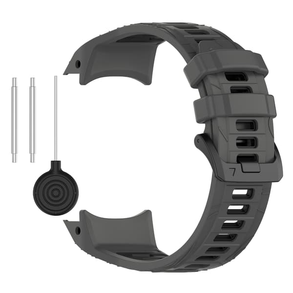 Garmin Instinct 3 Tvåfärgat Silikonarmband Black Model 2 Black