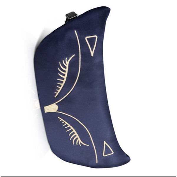 Broderad sovmask i siden NavyBlue NavyBlue