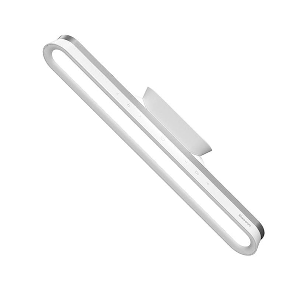 Baseus Magnetic Stepless Lamp Pro, med pekskärm (vit)