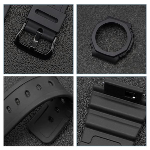 TPU Urrem til Casio GA-2100/2110 - Sort