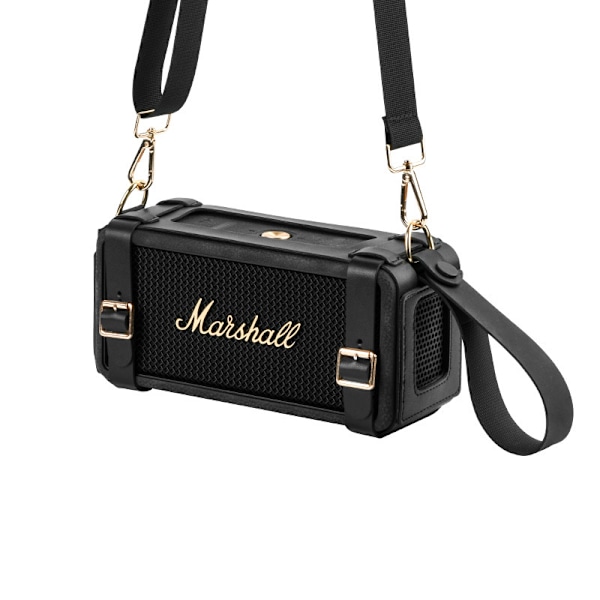 Marshall Middleton skulderrem - PU & 600D Twill stof