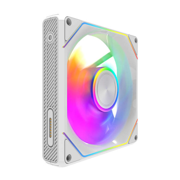 Darkflash Gauss G24 datorfläkt (vit)