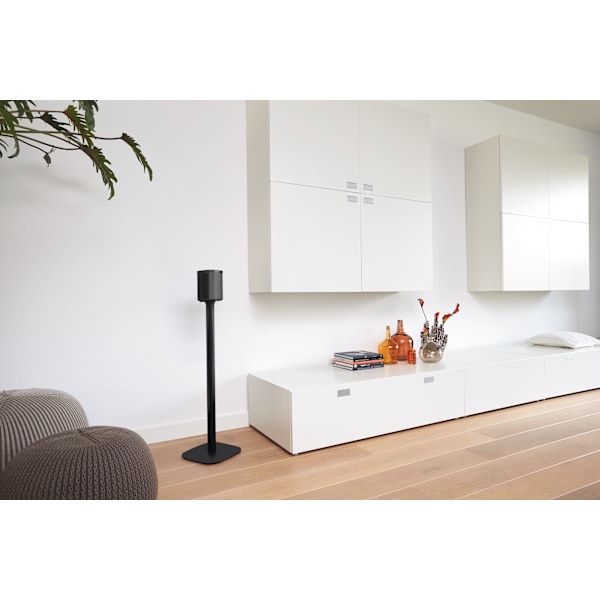 SOUND 4301 Gulvbeslag til højttaler Sonos P1/One, sort