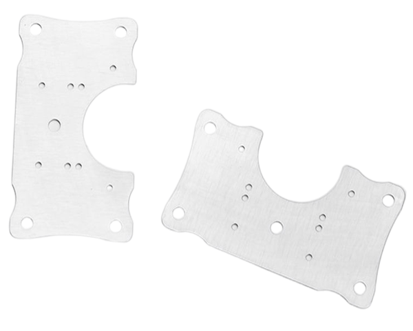 Reparationsplatta för Gångjärn - 9x5 cm 2-pack 2-pack