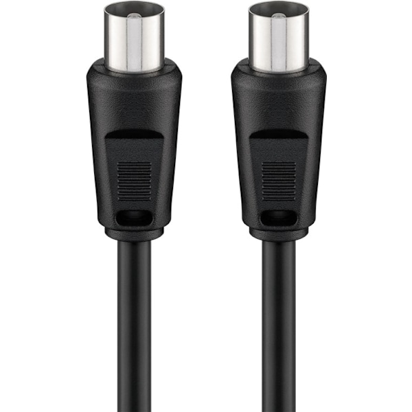 Antennkabel (<70 dB), dubbelskärmad