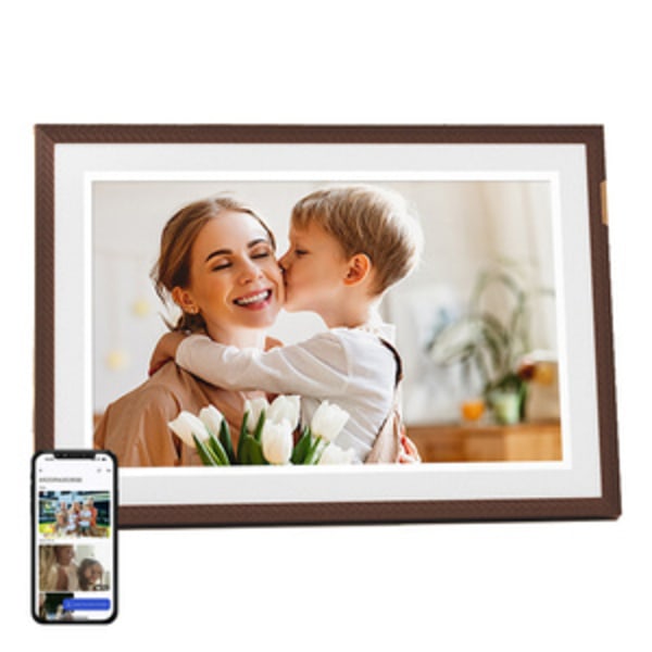 Arzopa D10 10,1" digitaalinen kehys (tummanruskea)