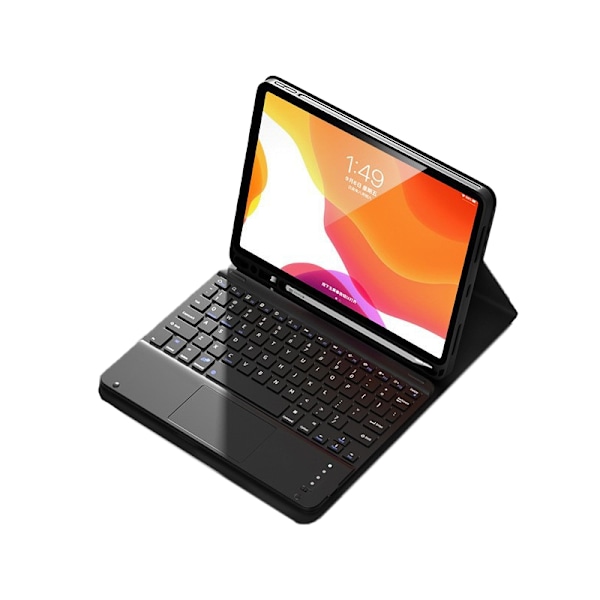 Beskyttende etui med aftageligt Bluetooth-tastatur til iPad iPad Mini6 (8,3 tommer) Sort