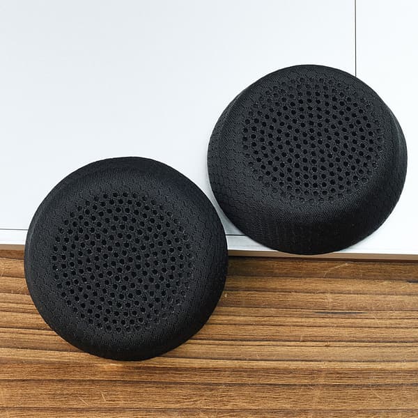 2 stk. udskiftningsørekopper kompatible med Logitech Zone Wired Headset - Memory Foam Ørepuder