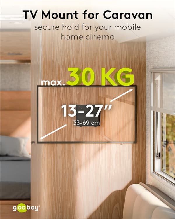 TV-vægbeslag Caravan FIXED (S)
