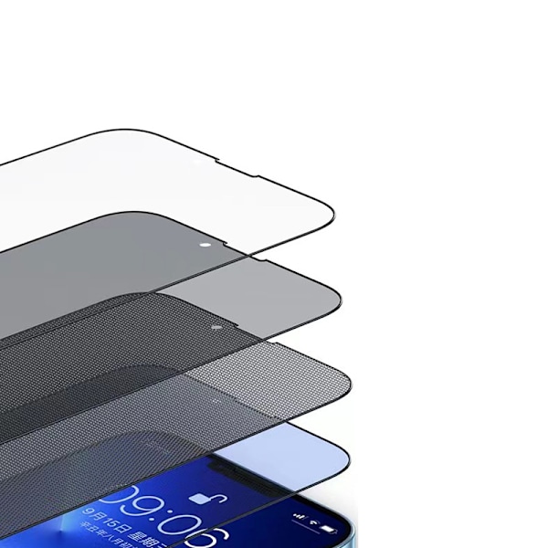 28° Sekretess-Skärmskydd för iPhone (2-Pack) iPhone 16 Pro