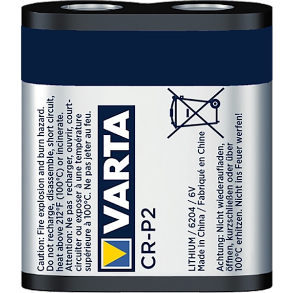 CR P2 (6204) batteri, 1 st. blister