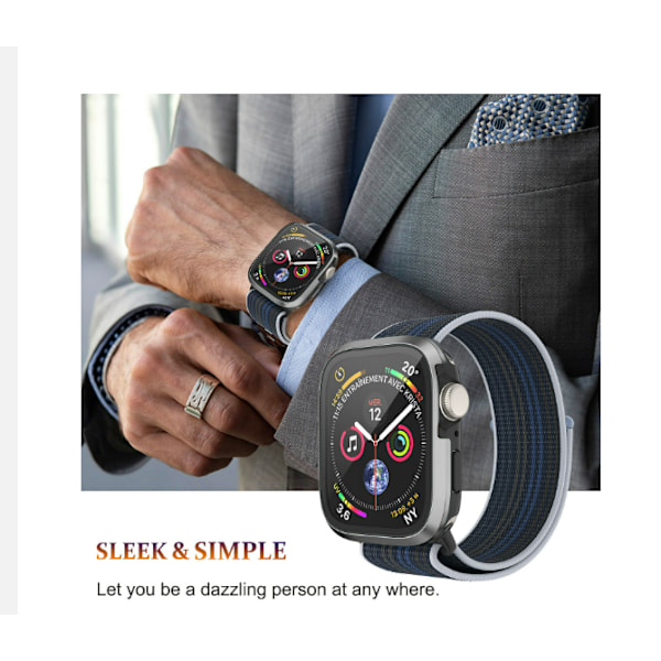 Alumiiniseoskotelo karkaistulla kalvolla Apple Watch 10:lle 41 mm