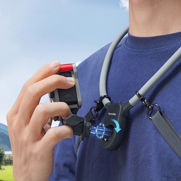 Seikkailujen tallennus: Hands-Free Action-kameran kaulakiinnike