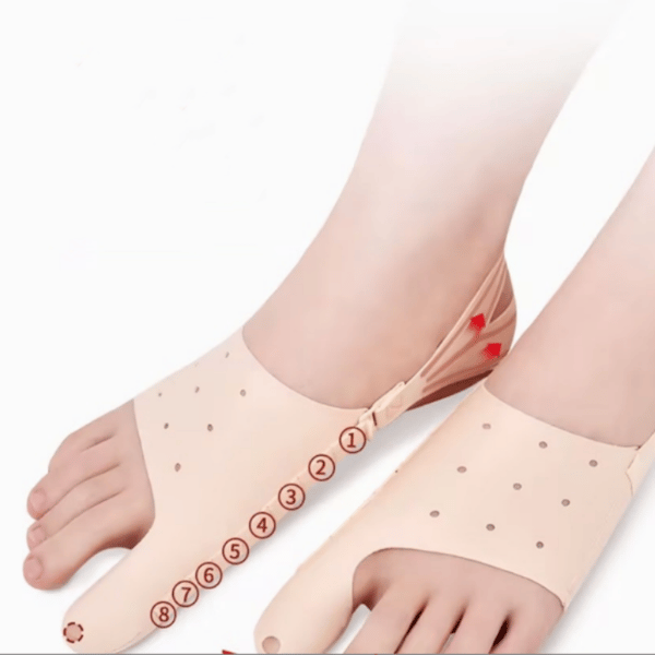 Bunion Corrector för Hallux Valgus, Justerbar Tåriktare M M