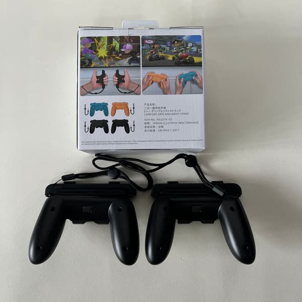 Ergonomiset mukavuuskahvat Nintendo Switch Joy-Cons -ohjaimille