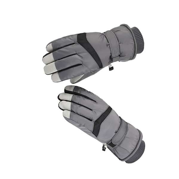 Touch Screen Vinterhandskar - Grå kvinnlig