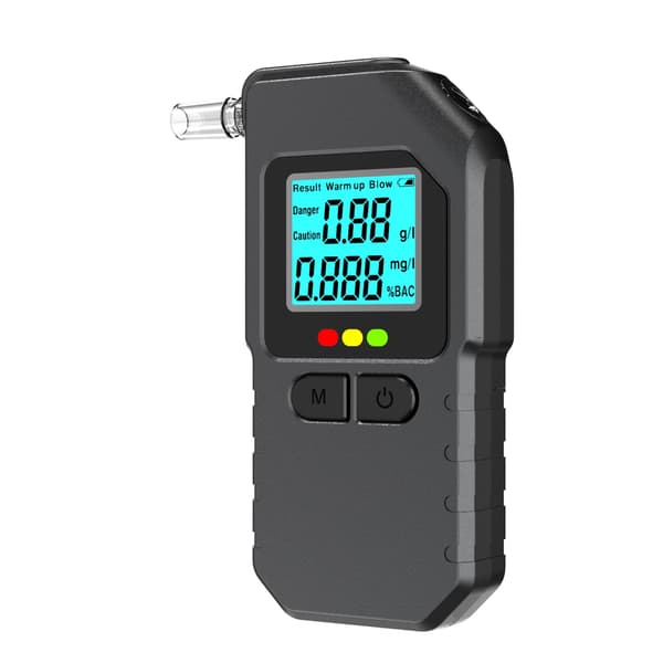 Mini Bærbar Digital Alkoholtester med LCD-Display til Nøjagtig BAK-Måling