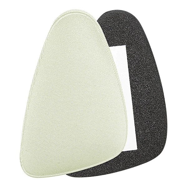 Beige Forefoot Cushions - Knit Fabric & Sponge Material Beige