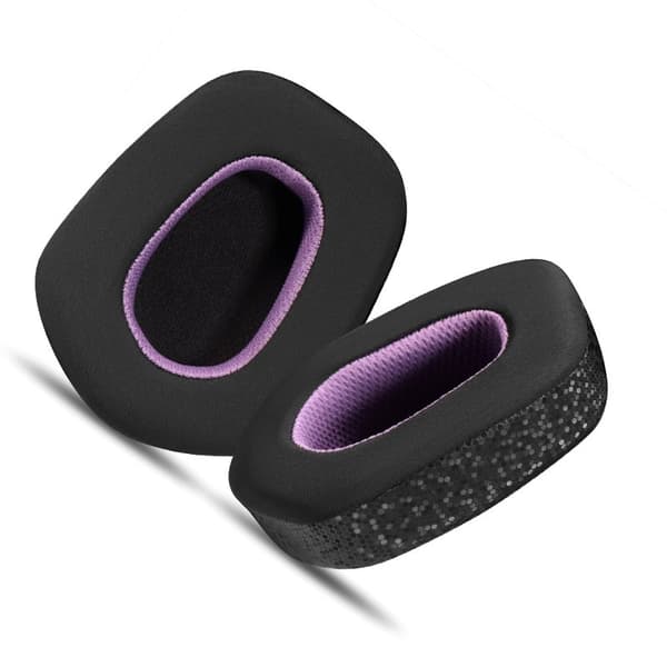 Ersättningsöronkuddar för Logitech G733 Gaming Headset, Svarta Öronkuddar, 2-pack