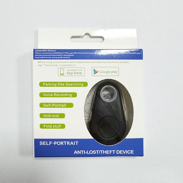 Vanddråbe Anti-Tab Enhed - Lokalisator Black Black