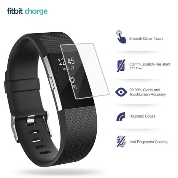 Fitbit Charge 2 -näytönsuoja 5 kpl:n pakkaus