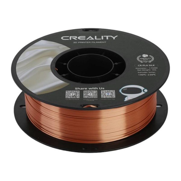 CR-Silk PLA Filament Creality (punainen kupari)