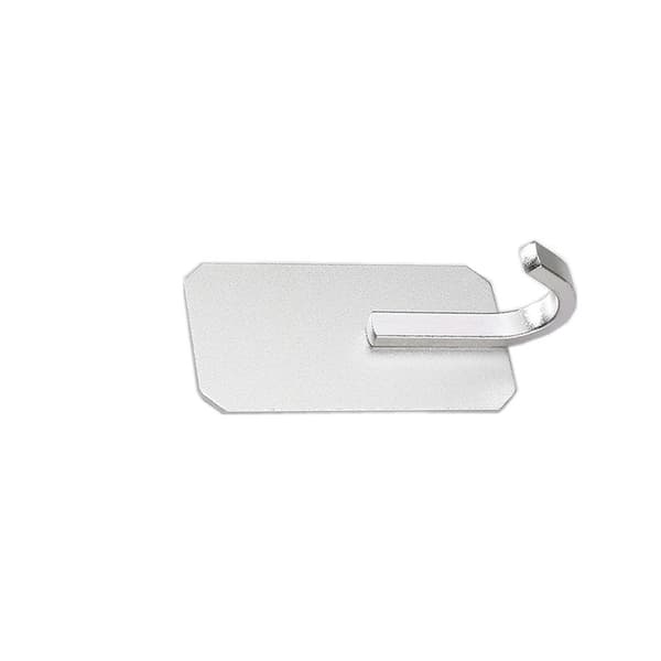 4 kpl:n pakkaus alumiinisia oven yli -koukkuja Silver Model 2 Silver