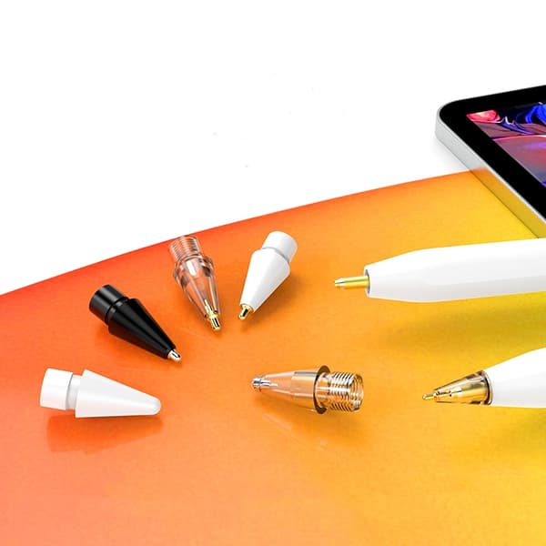 4 Pack Apple Pencil Tips Pen Erstatningsspidser White White