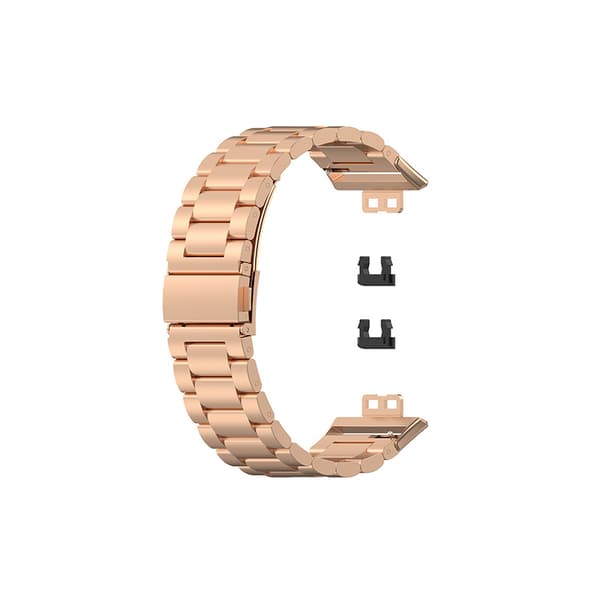 Urrem i rustfrit stål til Huawei Watch Fit Gold Gold