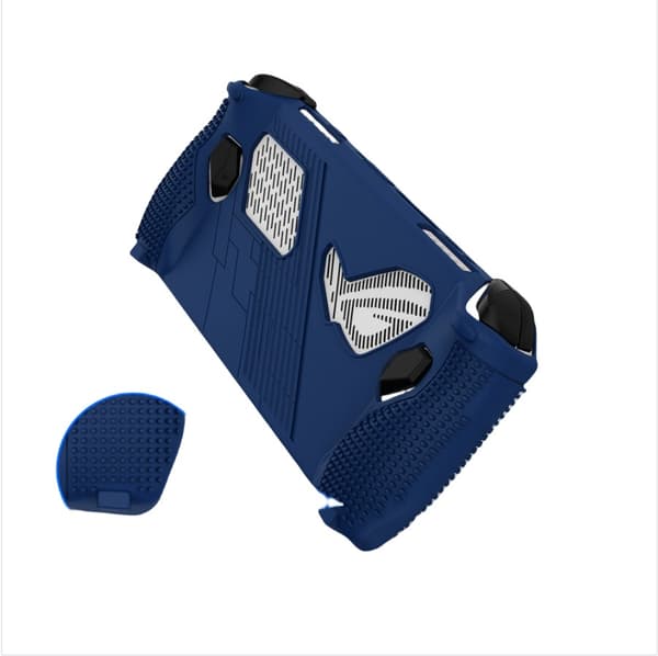 Silikonebeskyttelsesetui til ASUS ROG ALLY - Optimal beskyttelse og komfort Blue Blue