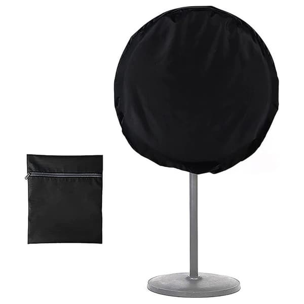 Sort 75 Model Blæserdæksel (85cm Diameter) - Vandtæt & Støvtæt Gulvblæser Beskyttelse