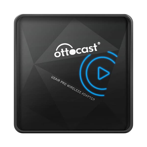 Langaton sovitin, Ottocast, CP82, U2-AIR PRO Carplay (musta)