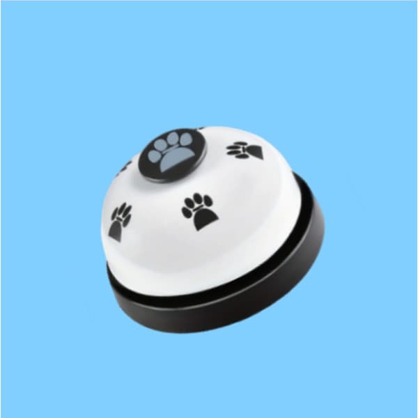 Hundträningsdörrklocka: 2,5 cm Bred 7 Klockor Rep + Tryckklocka för Potträning & Lek Black Black