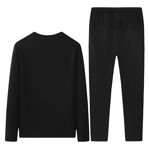 Miesten lämmitettävät alusvaatteet Musta 3XL