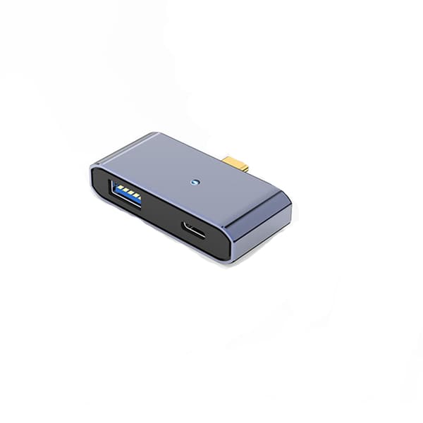 Guldpläterad USB-C till USB-adapter