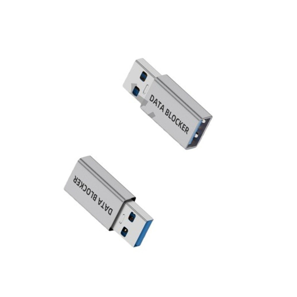 USB A Han til A Hun Datablokker - Datatyveri Beskyttelse (2-pak) - Sikrer Dine Enheder Mod Hacking