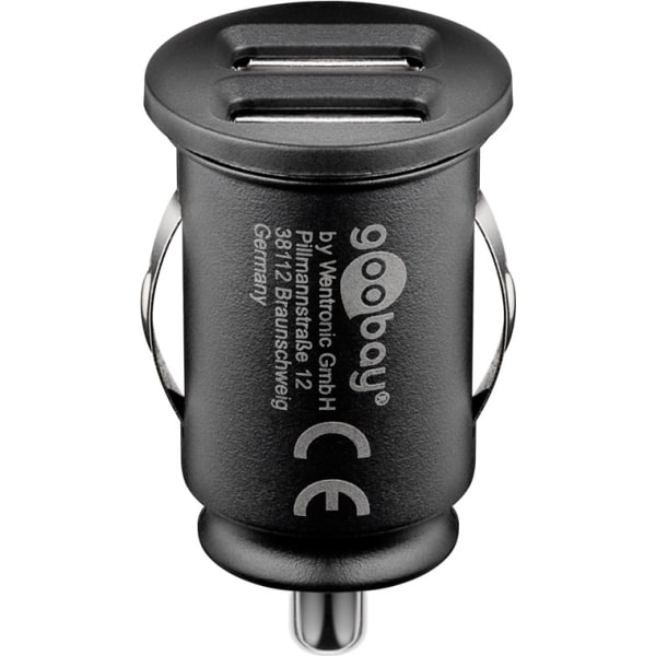 Dubbel USB-bilsladdare (15,5 W)