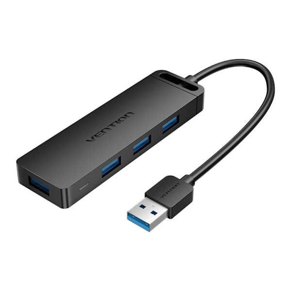 USB 3.0 4-Port Hub Ventilation CHLBD 0,5m, sort