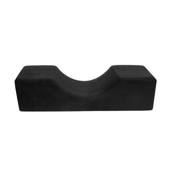 Nackstöd Ögonfransskudde U-form Lash Kudde Makeup Salon Black Black