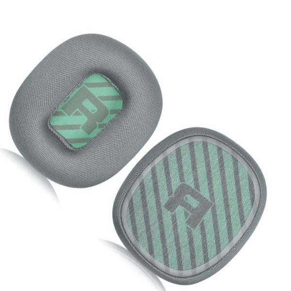 Set med 2 Mesh-öronkuddar för Logitech Astro A10 hörlurar gräs färg