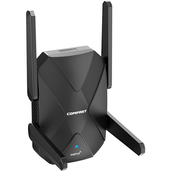 WiFi 6 Range Extender - musta