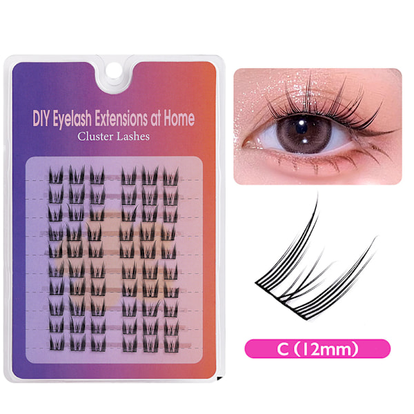 Cat Eye False Eyelashes - PF01-12