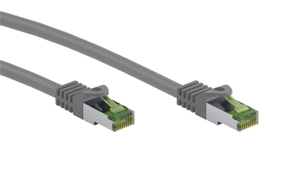 CAT 8.1 patchkabel, S/FTP (PiMF), grå
