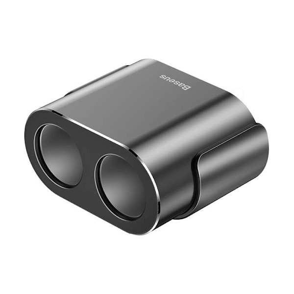Baseus Lighter socket splitter 2xUSB 3,1A 100W (svart)